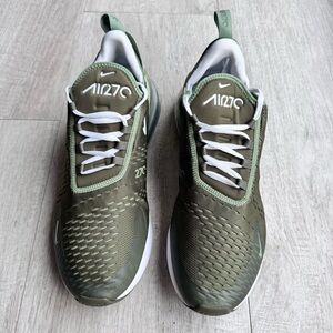 Nike Air Max 270, Men’s Size 12, Medium Olive/White/Oil Green